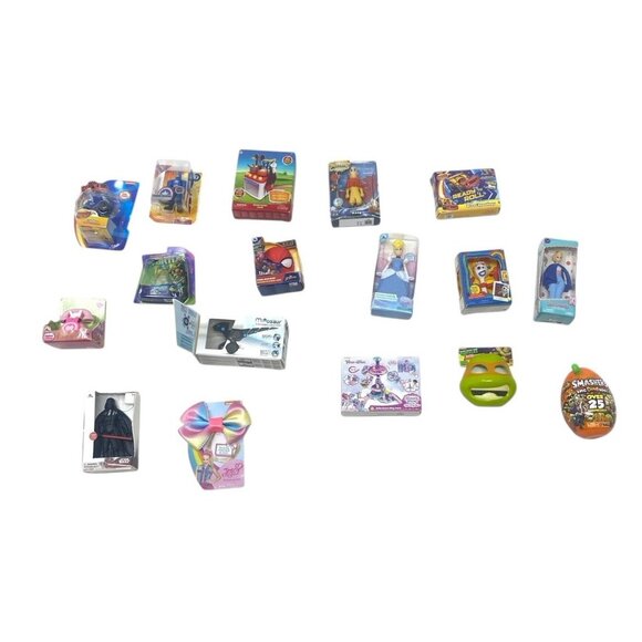 lot of 17 ZURU Mini Brands Disney/Pixar Mini Toys TMNT Toy Story Jojo Bow + - Picture 1 of 4